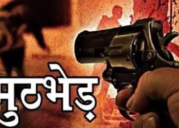 एसटीएफ और बदमाशों की मुठभेड़, बदमाश ढेर
