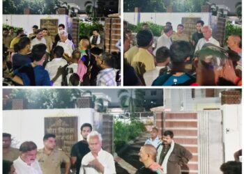 भरतनगर में बिजली ने सताया, पानी ने रुलाया तो जनता ने आधी रात में विधायक को जगाया