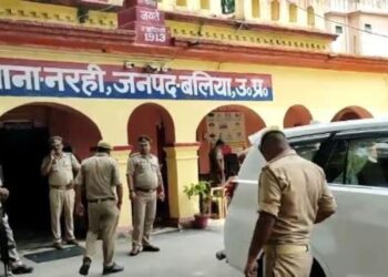 बलिया में वसूली कांड में फरार नरही थानाध्यक्ष पन्नेलाल गिरफ्तार, अन्य की तलाश
