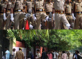 लखनऊ समेत प्रदेशभर में संगीनों के साए में हो रही पुलिस भर्ती परीक्षा