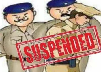 वसूली में टीएसआई समेत दो पुलिसकर्मी निलंबित