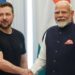 मोदी ने की ज़ेलेन्स्की को मनाने की कोशिश मदद की पेशकश भी की