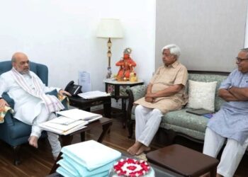 हिंदुओं की सुरक्षा के लिए विहिप अध्यक्ष व महामंत्री गृहमंत्री से मिले