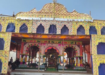 अयोध्या में शिव मंदिर के 25 फीट ऊंचे शिखर पर कलश स्थापित करेंगे सीएम