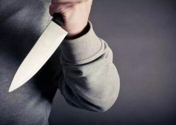 चाकू से गोदकर पत्नी की हत्या