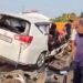 कार चालक की झपकी ने ले ली एक ही परिवार के सात लोगों की जान