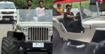 पिता सूबे के उप मुख्यमंत्री और बेटा आवारा, रील बनाने के लिए पुलिस स्कोर्ट के साथ दौड़ाई खुली जीप