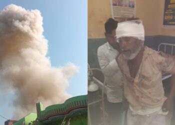 यूपी की अवैध पटाखा फैक्ट्री में विस्फोट, मकान के उड़े चीथड़े, तीन की मौत