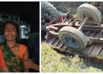 नाले में पलटी मजदूरों से भरी ट्रैक्टर-ट्रॉली, पिता समेत दो बेटों की मौत, छह घायल