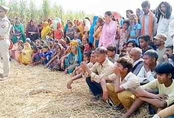 गन्ने के खेत में मिला लापता मासूम का शव, दुष्कर्म के बाद हत्या