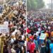 प्रयागराज में प्रदर्शन कर रहे यूपीपीएससी अभ्यर्थियों पर प्रशासन का एक्शन