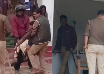 बंधक बनाकर पुलिसकर्मियों को इसकदर पीटा कि हो गए बेहोश