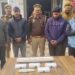कंडक्टर वायर बनाने वाले फैक्ट्री के मजदूरों ने उड़ाया लाखों का माल, चार गिरफ्तार