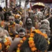 जूना अखाड़े का छावनी में प्रवेश, दस हजार से अधिक नागा संन्यासी शामिल