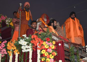 कुंभ मेले में सकुशल संपन्न हुई शंभू पंच अग्नि अखाड़े की तीसरी पेशवाई