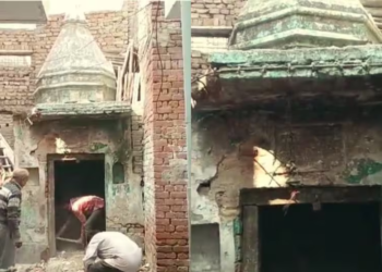 अलीगढ़ में मिला 50 साल पुराना बंद शिव मंदिर