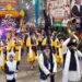 पांच प्यारों की अगुवाई में निकली भव्य शोभायात्रा