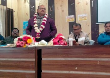 संयुक्त खंड विकास अधिकारी की सम्मान से विदाई