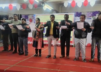 शेरेवुड में आयोजित कार्यक्रम में छात्र-छात्राओं को दिलाई गई नशामुक्ति की शपथ