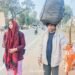 450 किलोमीटर की पद यात्रा कर बागेश्वर धाम दर्शन के लिए निकले दंपत्ति