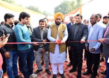 राज्य मंत्री बलदेव सिंह ‘‘औलख‘‘ ने विराट किसान मेला का किया समापन