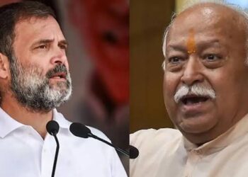 मोहन भागवत ने किया राजद्रोह- राहुल गांधी का आरएसएस चीफ पर बड़ा हमला