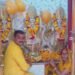 रामजानकी मंदिर के स्थापना दिवस पर विशाल भंडारे का आयोजन