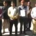 अपार आईडी भरने में आ रही दिक्कत, शिक्षक संगठन ने किया प्रदर्शन