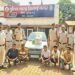 ओडिशा से खपाने लाए थे गांजा, कार सहित पांच तस्कर गिरफ्तार