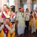 प्रसिद्द उद्योगपति एरोल मस्क पहुंचे अयोध्या, परिवार संग किये रामलला के दर्शन