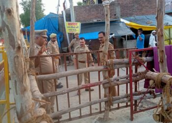 लोधेश्वर महादेवा में सावन मेले की तैयारियों का अधिकारियों ने लिया जायजा