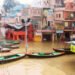 वाराणसी में प्रति घंटे दो सेंमी घट रहा गंगा का जलस्तर