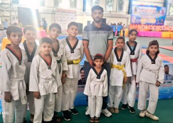 जिला ताइक्वांडो चैंपियनशिप में वैलोरियस ताइक्वांडो के खिलाडियों ने जीता सोना-चांदी