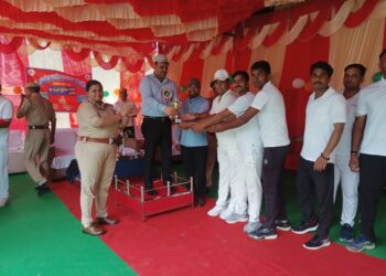 अमेठी पुलिस लाइन में 12वीं अंतर्जनपदीय मलखम्भ प्रतियोगिता का समापन