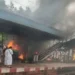 आलमबाग के रेलवे अस्पताल में लगी आग-अग्निशमन की टीम ने चीखते मरीजों बाहर निकाला