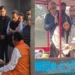 नम आंखों से बांसुरी स्वराज ने गंगा में किया पिता की अस्थियों का विसर्जन