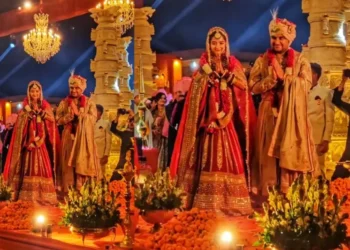 शादी के बंधन में बंधे कथावाचक इंद्रेश उपाध्याय