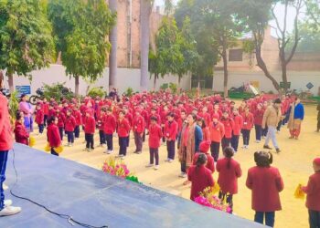 न्यू एरा गर्ल्स इंटर कॉलेज में धूमधाम से मनाया गया क्रिसमस