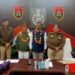 पुलिस कार्यालय में सेवानिवृत उपनिरीक्षक सत्यप्रकाश तिवारी को भावभीनी विदाई