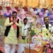 कृष्ण-रुक्मिणी विवाह की झांकी देख भावविभोर हुए श्रद्धालु