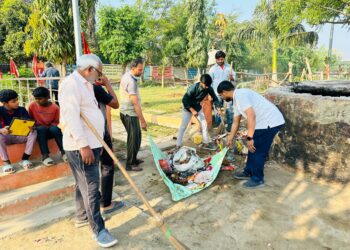 जल बचाओ–जीवन बचाओ का संदेश, विश्व जल दिवस पर श्रमदान से दिया जागरूकता का परिचय