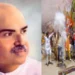 श्यामा प्रसाद की जन्मस्थली में लहराया भगवा