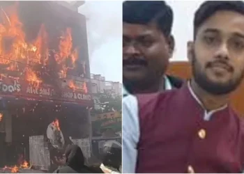 लखनऊ अग्निकांड: दादी की तेरहवीं से पहले उठी पोते की अर्थी, परिवार में पसरा मातम