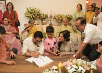 आमिर खान ने पार्टनर गौरी स्प्रैट से रचाई शादी, परिवार और करीबी दोस्तों की मौजूदगी में हुई निजी रस्में