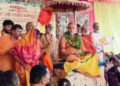 लहरपुर पहुंचे शंकराचार्य, भव्य स्वागत के बीच उठी ‘गौ माता को राष्ट्रमाता’ बनाने की मांग