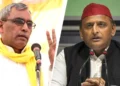 ओम प्रकाश राजभर ने अखिलेश यादव पर लगाए गंभीर आरोप, सपा की ओर से आधिकारिक प्रतिक्रिया नहीं