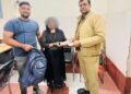 जीआरपी ने लौटाया महिला यात्री का लाखों का हैंडबैग, सोने के आभूषण व नकदी मिली सुरक्षित