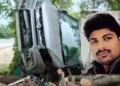 सड़क हादसा या सुनियोजित हत्या, अमेठी में पलटी कार से अर्धनग्न अवस्था में मिला युवक का शव