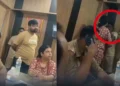 सुल्तानपुर: पुलिस चौकी के भीतर भाजपा नेत्री ने शख्स को जड़ा थप्पड़,वीडियो वायरल होने पर गरमाई राजनीति